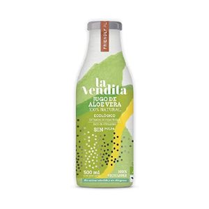 Jugo de Aloe vera ecologico 100 % sin pulpa 500 ml
