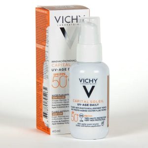 Vichy capital s. 50+ UV-age daily 40 ml con color