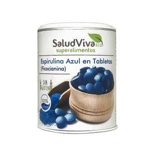 Espirulina Azul en tabletas (Ficocianina) 25 gr
