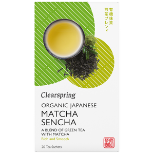 Té Verde con matcha 20x36 gr Clearspring