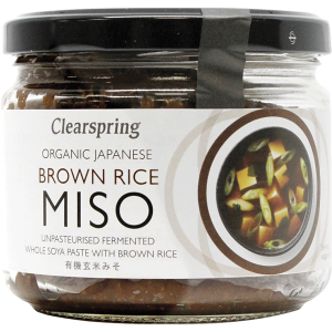 Genmai Miso no pasteurizado 300 gr Clearspring