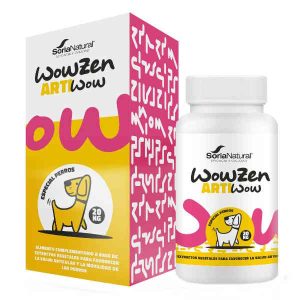 Wowzen artiwow perros 20kg 1200mg 60 comprimidos - Soria Natural