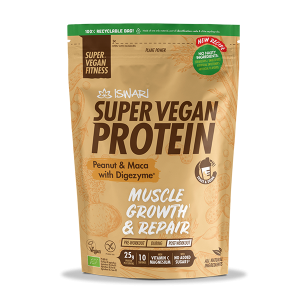 Super Vegan Protein cacahuete y maca 400 gr