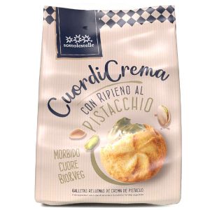 Galleta rellena crema pistacho Sottolestelle 200gr