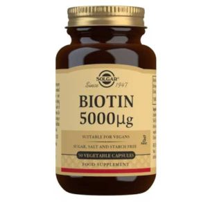 Biotina 500 mcg 100 capsulas - SOLGAR