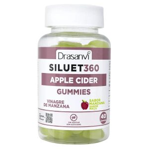 Siluet 360º vinagre de manzana 40 gominolas - Drasanvi