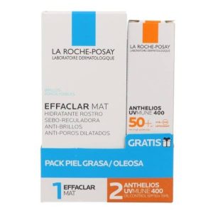 Effaclar mat + anthelios uvmune 400 50+ - La Roche
