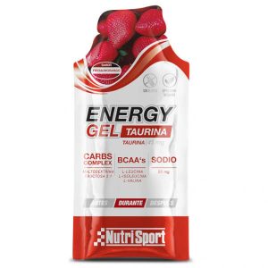 Gel carbo complex energy con taurina sabor fresa 35gr - Nutrisport