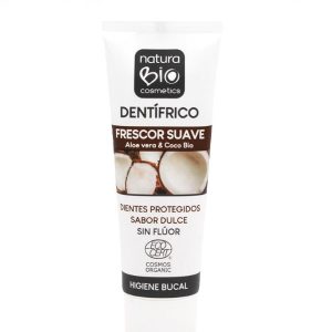 Dentífrico frescor suave aloe vera & coco 75 ml