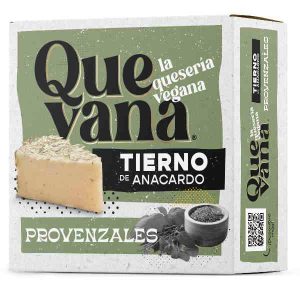 Queso tierno de anacardos con hierbas provenzales 180gr - Quevana
