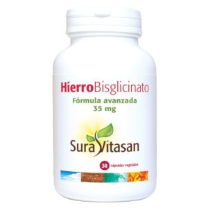 Hierro bisglicinato 30 cápsulas - Suravitasan