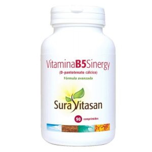 Vitamina B5 sinergy 90 comprimidos - Suravitasan