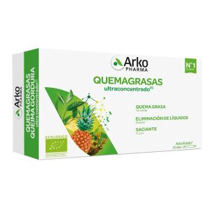 Quemagrasa piña bio 20 ampollas - Arkopharma