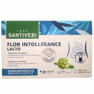 Flor intolerancia lactosa 15 cápsulas- Santiveri