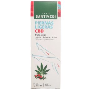 Gel para piernas ligeras con CBD - Santiveri
