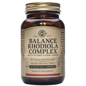 Rodiola balance complex 60 cápsulas - Solgar