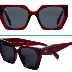 Gafas de sol Ibiza C3 crystal burgundy 53-22-145 - Protecvisión