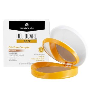 Oil-free compact bronze 10gr - Heliocare 360º