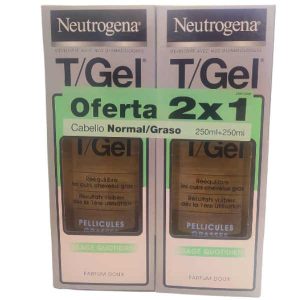 Champú duplo cabello normal/graso 2x250ml - Neutrogena