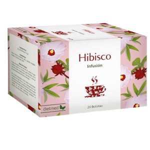 Infusión de hibisco 20 bolsas - Dietmed