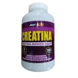 Creatina monohidrato 200 cápsulas - Just Aid