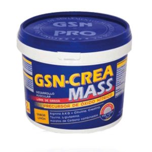 Crea-mass + oxido nítrico 2k sabor naranja - GSN
