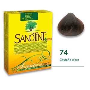 Tinte 74 light castaño claro - Sanotint