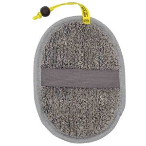 Esponja de baño de sisal y lino coffee o clock - Beter