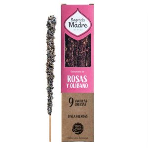 Incienso rosas y olíbano 9 varillas - Sagrada Madre