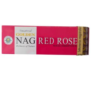 Incienso golden nag red rose dhoop sticks - Vijayshree