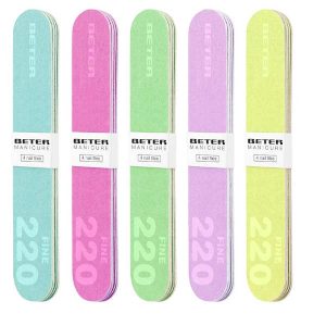 Lima fibra de vidrio 180/220 grit 4 unidades - Beter