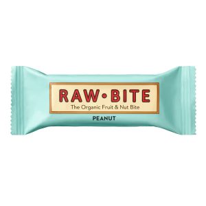 Barrita de cacahuete bio 50gr - Rawbite