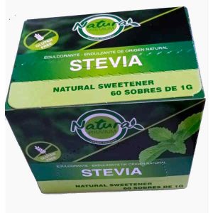 Stevia premium monodosis 60 sobre 1gr - Natura Premium