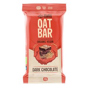 Barrita dark chocolate y avena 40gr - Iswari