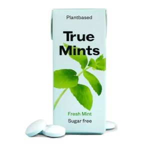 Caramelo sin plástico menta fresca 13gr - True