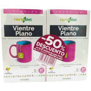 Pack infusión vientre plano 2ª unidad -50% - Novadiet