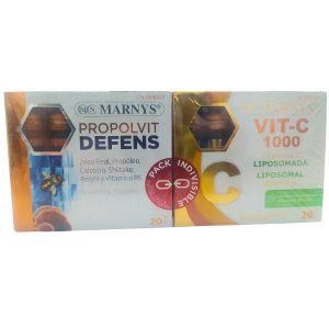 Pack propolvit defens + vitamina c liposomada - Marnys