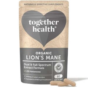 Hongo melena de león orgánico 60 comprimidos - Together Health