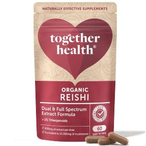 Hongo reishi orgánico 60 cápsulas - Together Health