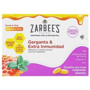 Garganta y extra inmunidad 24 pastillas - Zarbee´s