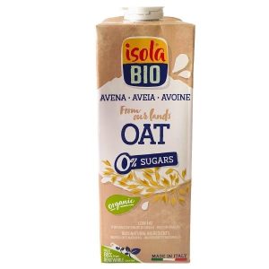 Bebida vegetal de avena 0% azúcar bio 1L - Isola