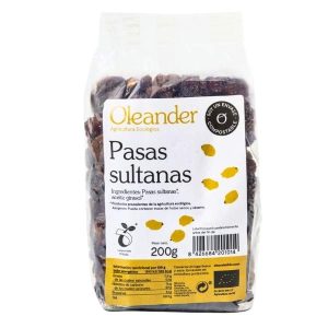 Pasas sultanas bio 200gr - Oleander