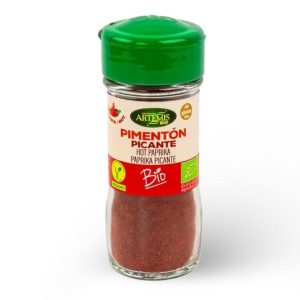 Especia pimentón picante 40gr bio sin gluten - Artemis