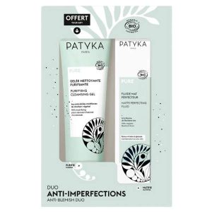 Cofre anti-imperfecciones gel 200ml + fluido 150ml - Patyka