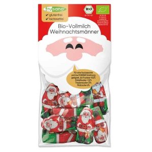 Figuritas de Papá Noel orgánica 72gr - Frusano
