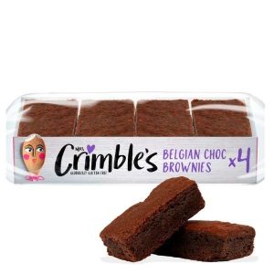 Brownie chocolate sin gluten 190gr - Mrs Crimbles