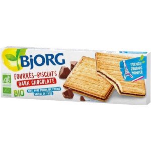 Galletas rellenas de chocolate bio 150gr - Bjorg
