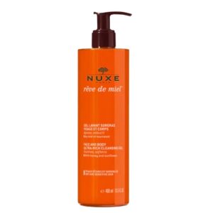 Reve miel gel limpiador rostro cuerpo 400ml - Nuxe
