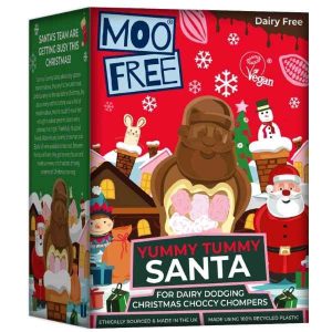 Papa Noel de chocolate sin gluten 100gr - Moo Free