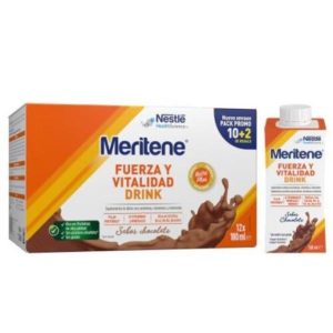 Meritene Drink Chocolate (10+2x180 ml) - Nestle Health